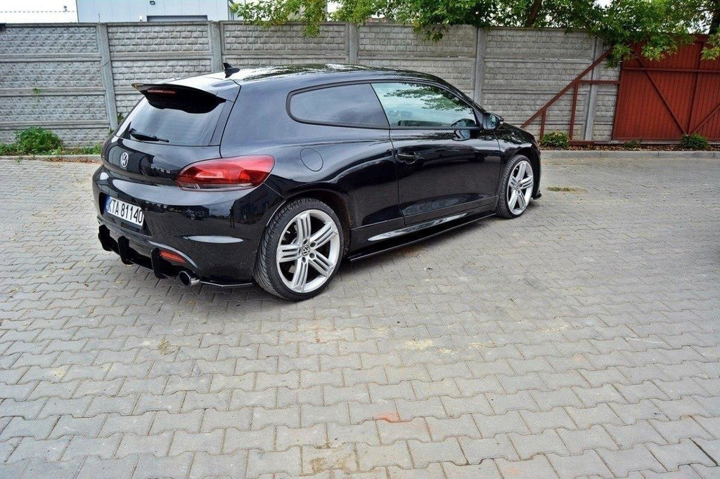 Maxton Design VW SCIROCCO R Diffusor Heck Ansatz passend für Heckschürze passend für & Heck Ansatz Flaps Diffusor passend für