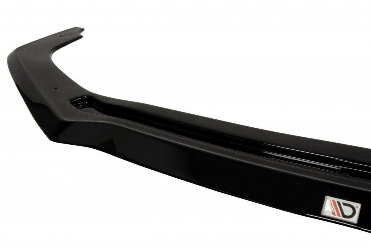 Maxton Design Street+ Spoilerlippe Front Ansatz passend für v.2 HONDA CIVIC IX TYPE R schwarz Hochglanz