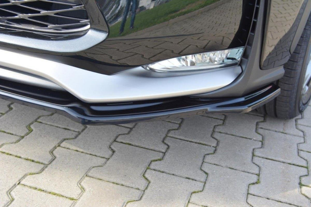 Maxton Design Front Ansatz V.1 für Lexus NX Mk1 F-Sport schwarz matt