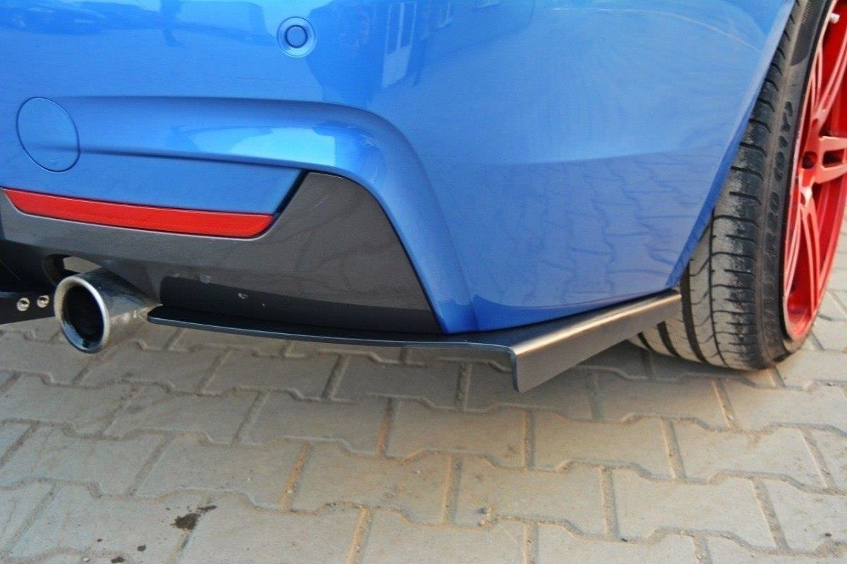 Maxton Design Diffusor Heck Ansatz passend für Heckschürze passend für & Heck Ansatz Flaps Diffusor passend für BMW 4er Coupe / Gran Coupe / Cabrio M-Paket F32 / F36 / F33