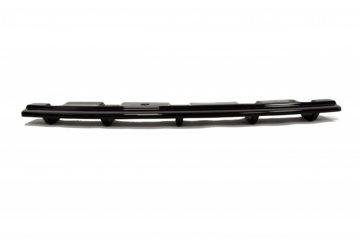 Maxton Design Heckansatz BMW 5er M-Paket Limousine/Touring F10/F11 (mit zwei Doppel Endstücken) schwarz Hochglanz für BMW 5er F10- F11