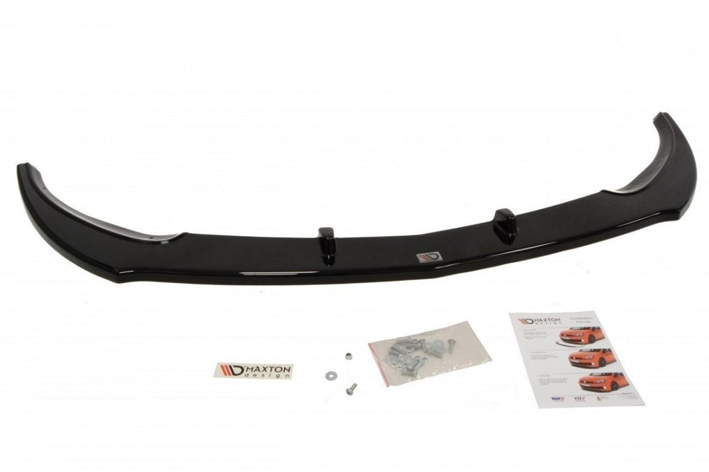 Maxton Design Street+ Spoilerlippe Front Ansatz passend für OPEL ASTRA GTC schwarz Hochglanz
