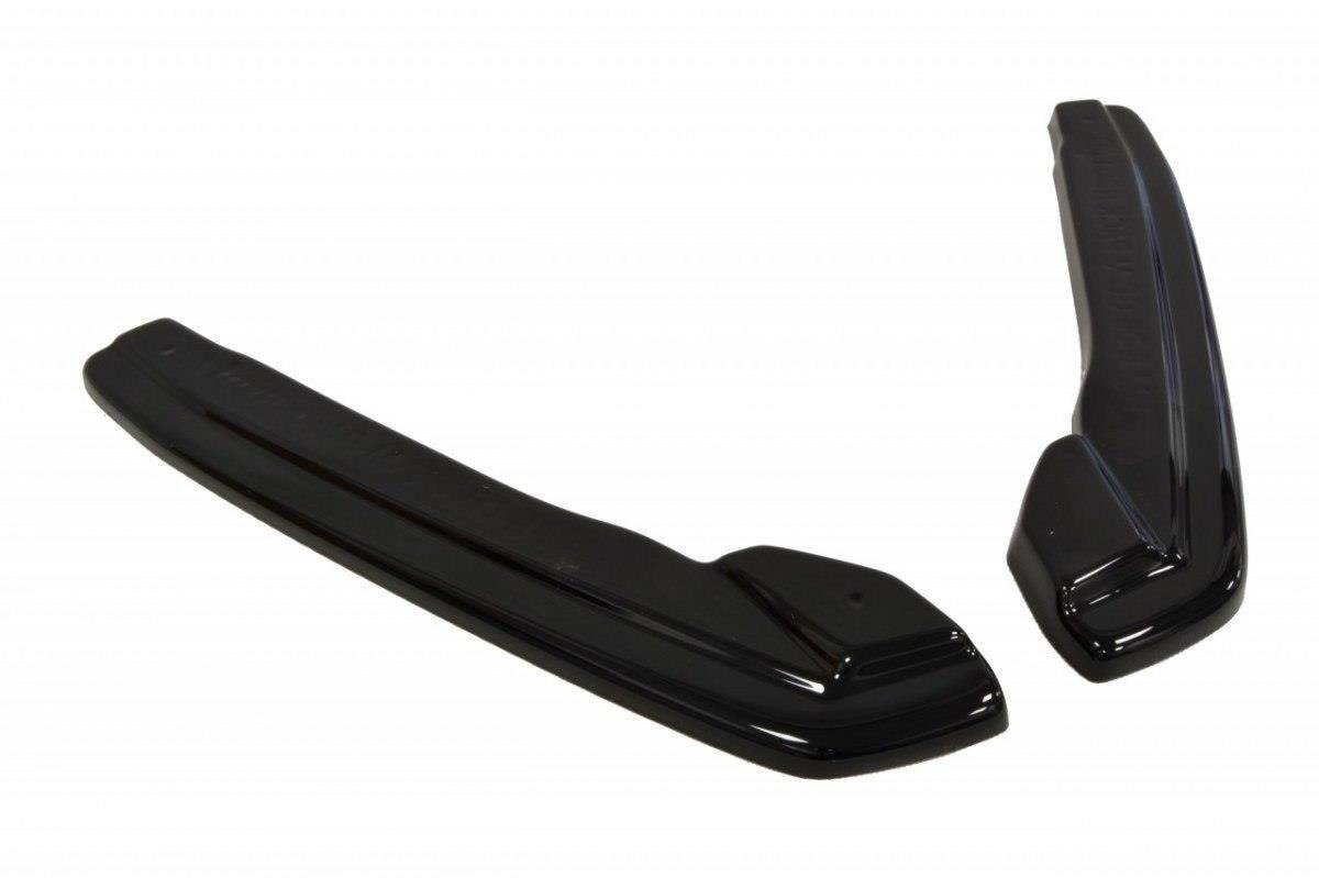 Maxton Design Heck Ansatz Flaps Diffusor passend für BMW 6er Gran Coupé M Paket schwarz Hochglanz