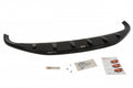 Maxton Design Street+ Spoilerlippe Front Ansatz passend für OPEL ZAFIRA B (vor Facelift) schwarz Hochglanz