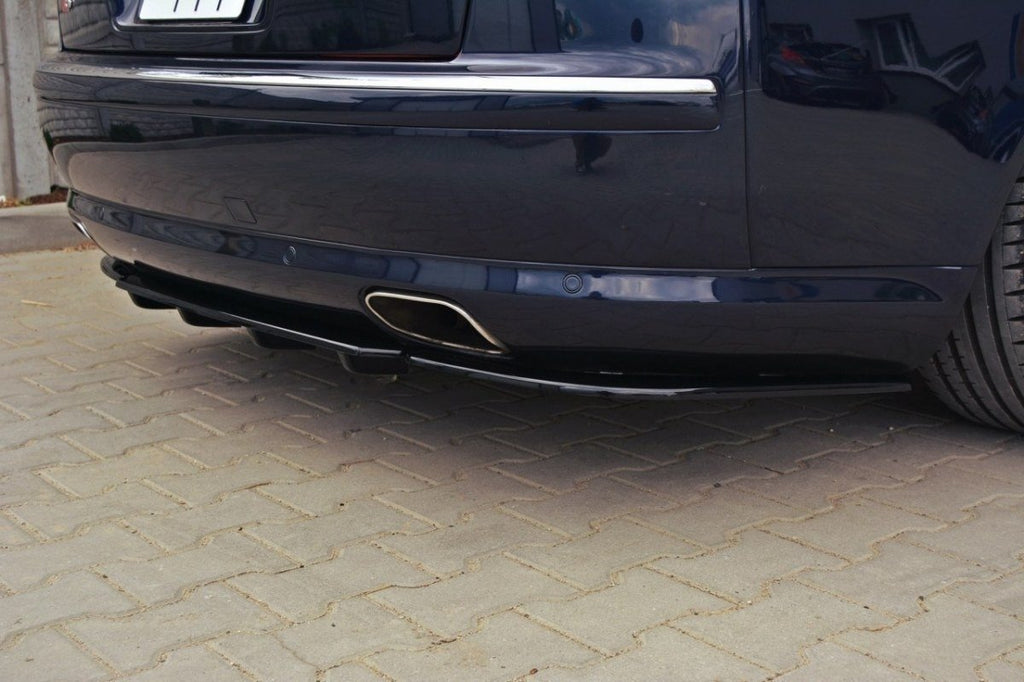 Maxton Design Heckansatz Audi A8 W12 D3 DTM LOOK schwarz Hochglanz für Audi A8