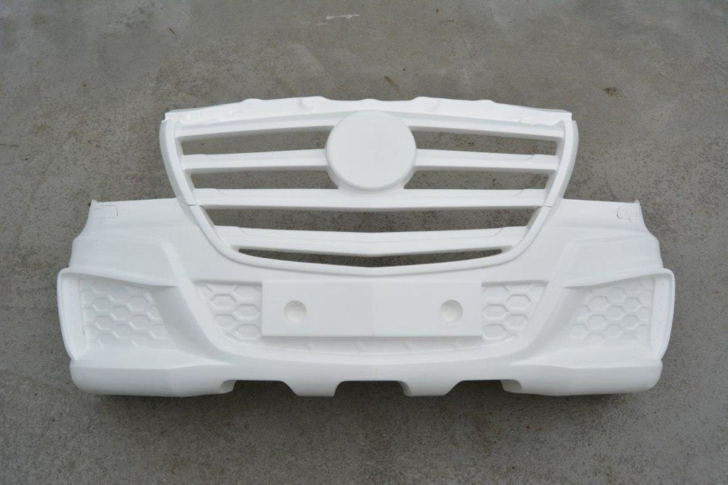 Maxton Design Front Stoßstange MERCEDES SPRINTER 2013-UP (+ Separater Grill) für Mercedes-Benz Sprinter Mk2 Facelift