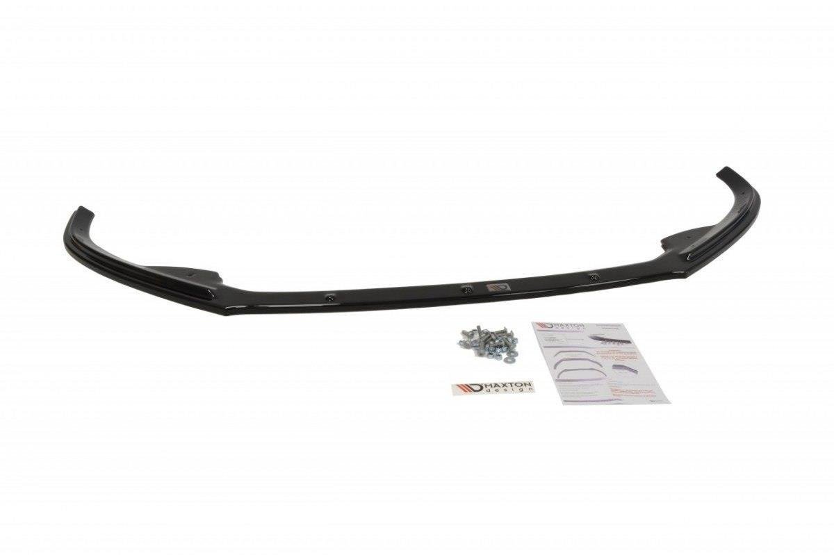 Maxton Design Street+ Spoilerlippe Front Ansatz passend für VW JETTA VI GLI schwarz Hochglanz