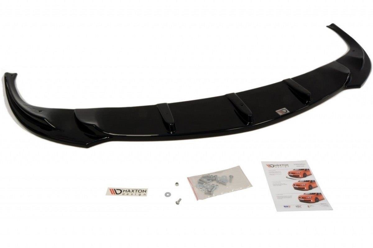 Maxton Design Street+ Spoilerlippe Front Ansatz passend für v.1 ALFA ROMEO 159 schwarz Hochglanz