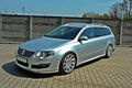 Maxton Design Racing Seitenschweller Ansatz VW PASSAT B6/B7 R-LINE für Volkswagen Passat Mk6 (B6)