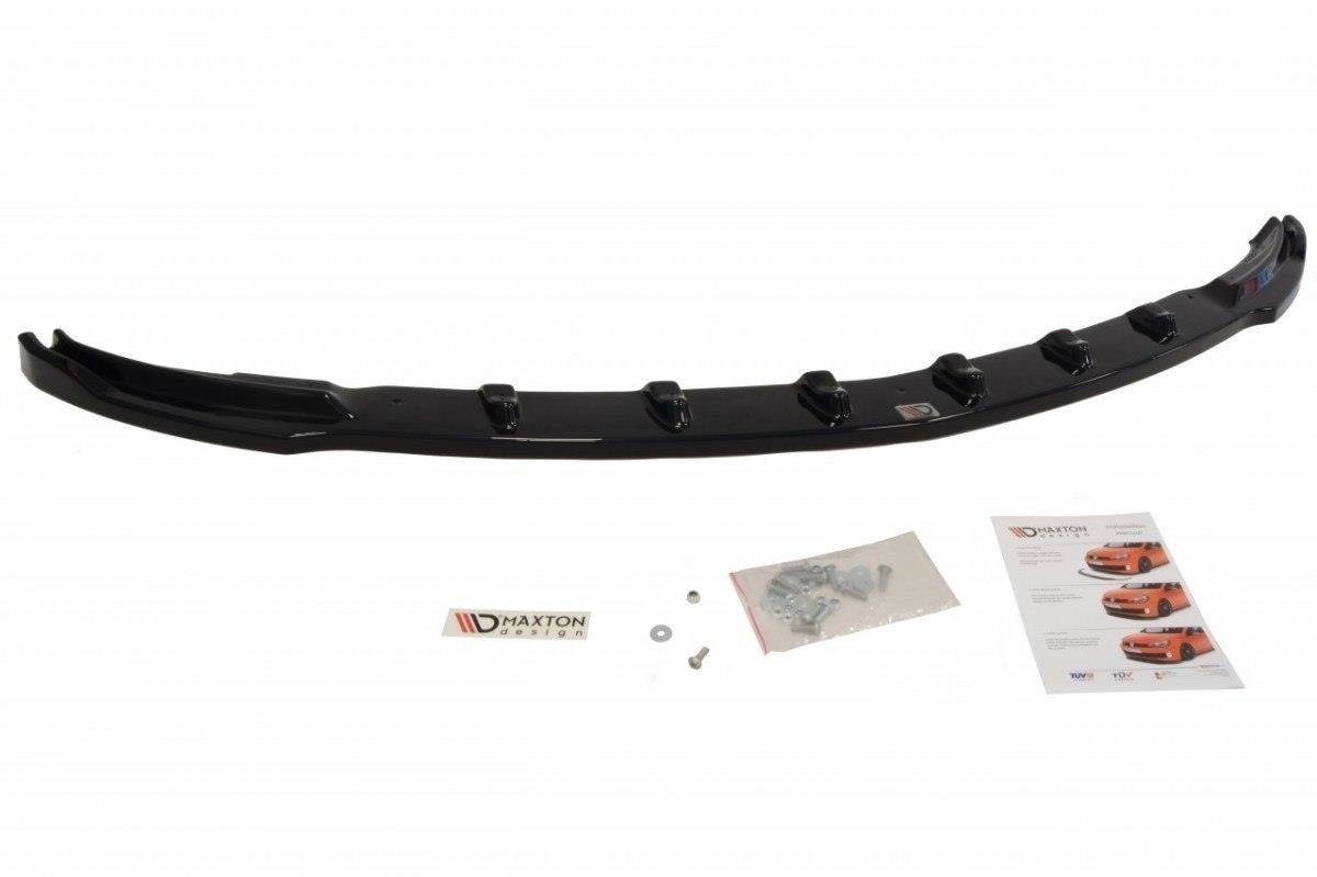 Maxton Design Street+ Spoilerlippe Front Ansatz passend für OPEL GT schwarz Hochglanz