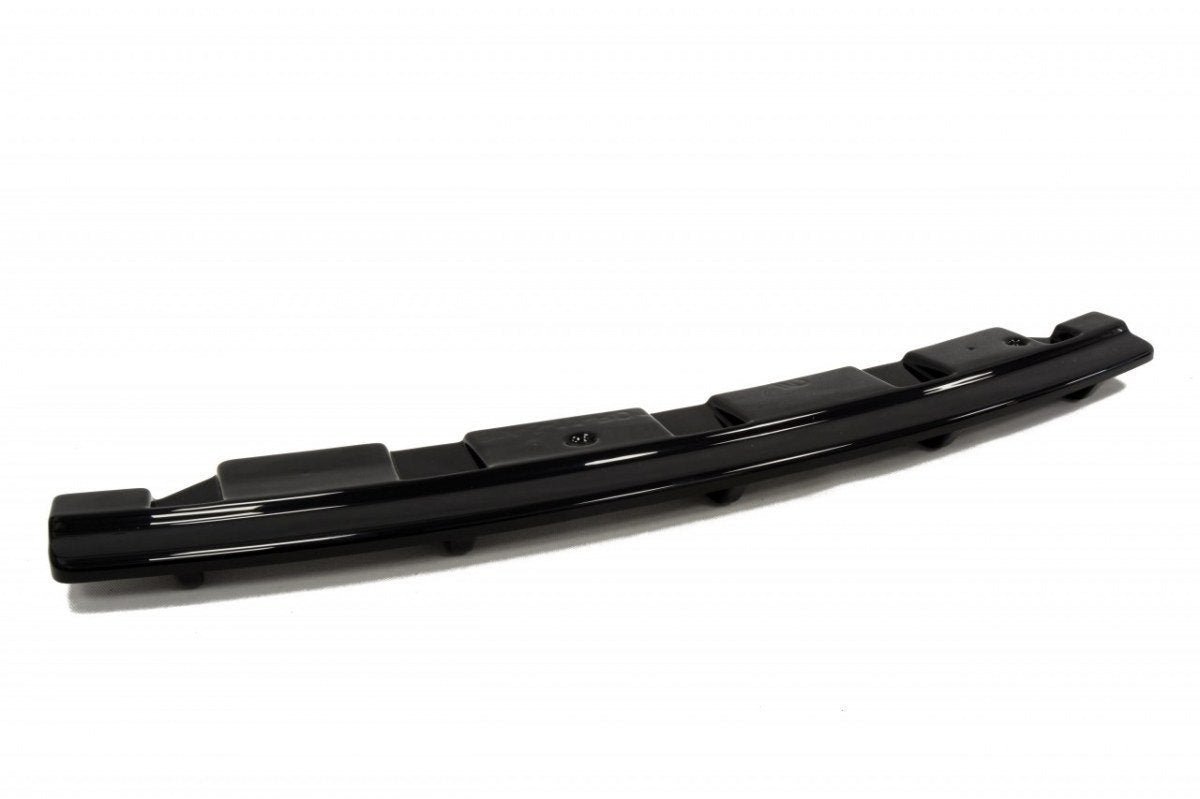 Maxton Design Heckansatz BMW 5er M-Paket Limousine/Touring F10/F11 (mit zwei Doppel Endstücken) schwarz Hochglanz für BMW 5er F10- F11