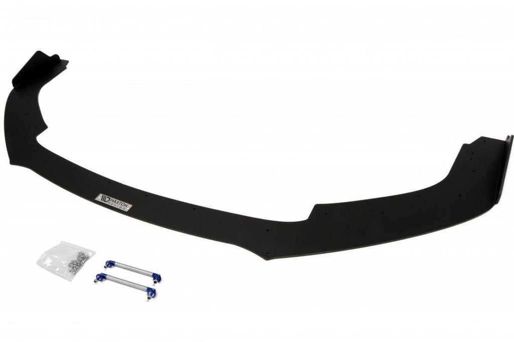 Maxton Design Racing Street+ Spoilerlippe Front Ansatz passend für v.2 HONDA CIVIC IX TYPE R