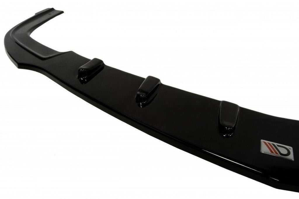 Maxton Design Street+ Spoilerlippe Front Ansatz passend für OPEL ASTRA H (passend für OPC / VXR) schwarz Hochglanz