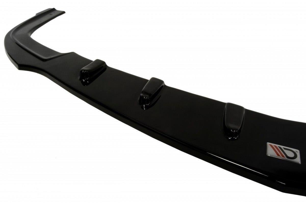 Maxton Design Street+ Spoilerlippe Front Ansatz passend für OPEL ASTRA H (passend für OPC / VXR) schwarz Hochglanz