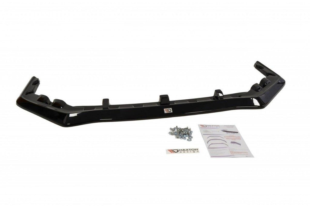 Maxton Design Street+ Spoilerlippe Front Ansatz passend für Subaru Impreza MK4 WRX STI V.1 schwarz Hochglanz