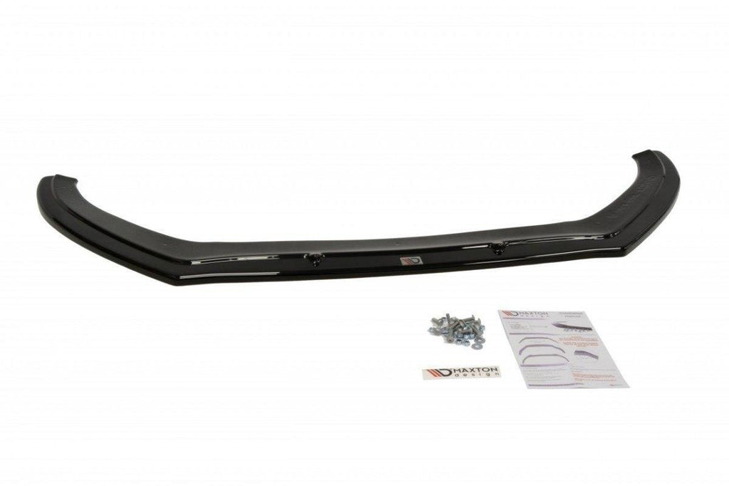 Maxton Design Front Diffuser V.1 Audi A4 B8 FL schwarz Hochglanz für Audi A4