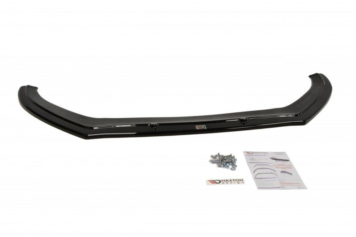 Maxton Design Front Diffuser V.1 Audi A4 B8 FL schwarz Hochglanz für Audi A4