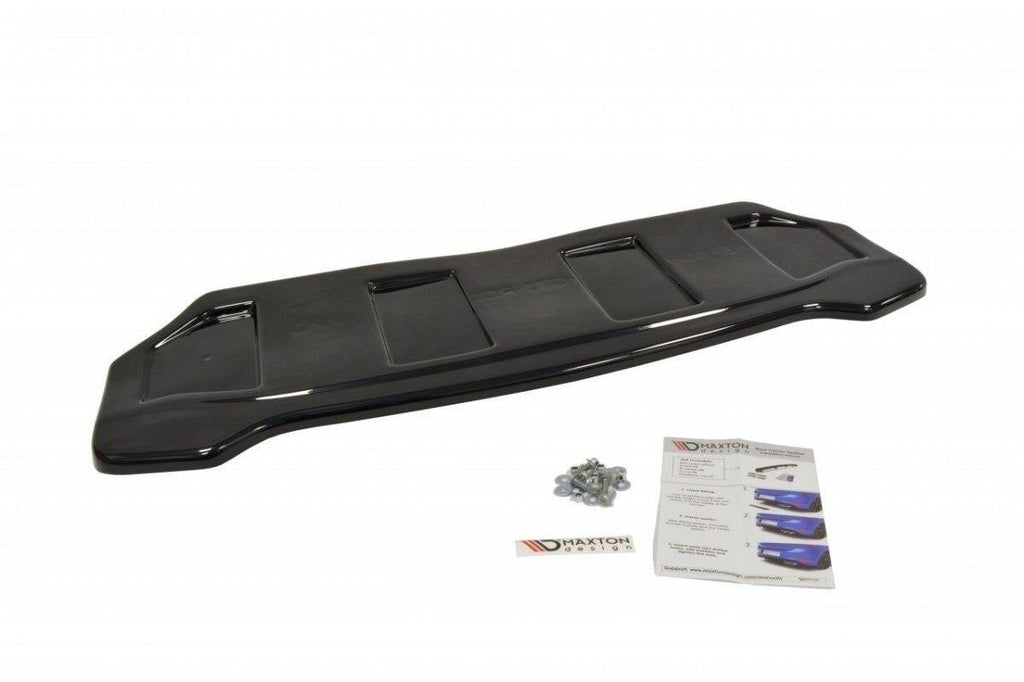 Maxton Design Heckansatz PEUGEOT 308 II GTI schwarz Hochglanz für Peugeot 308 Mk2