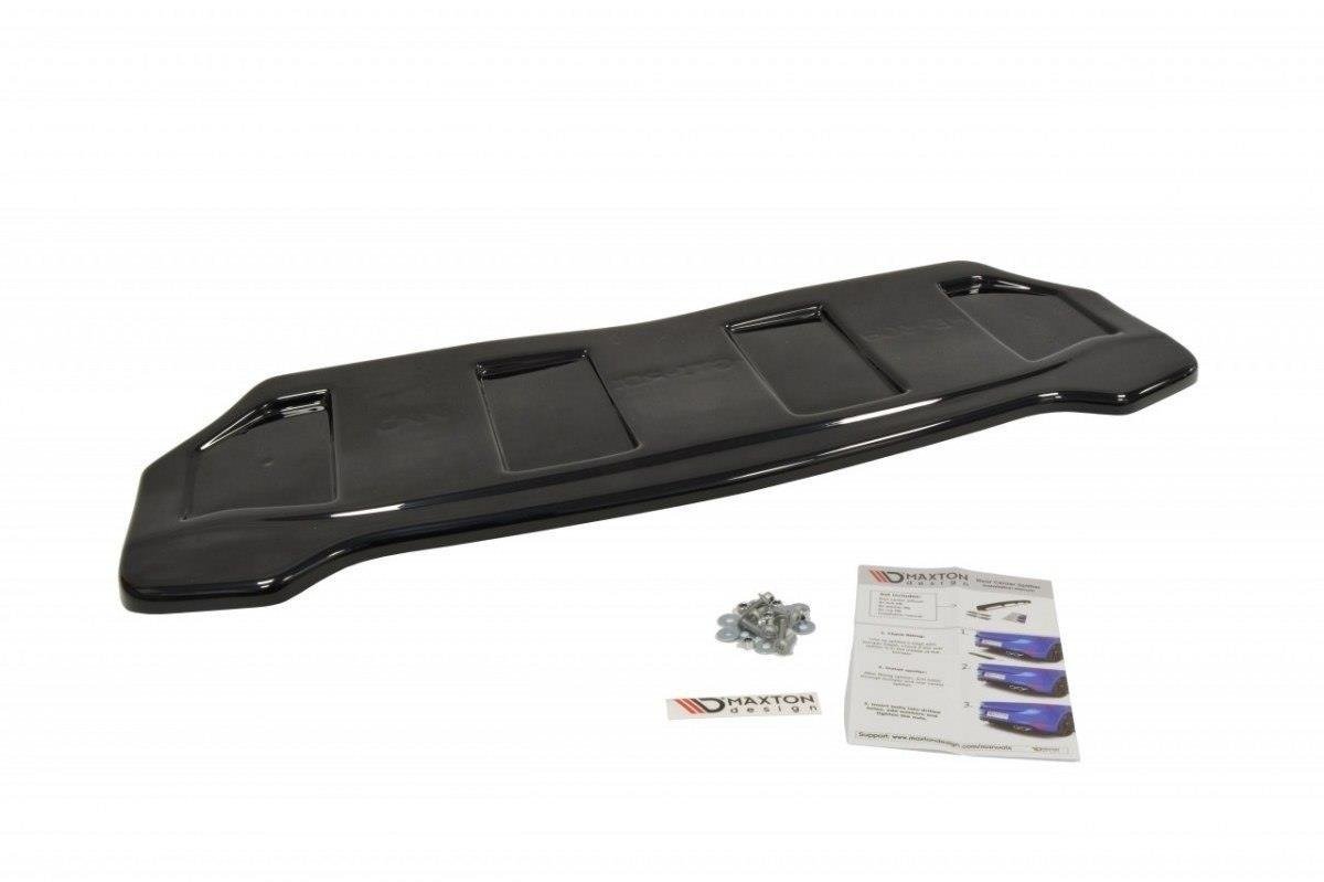 Maxton Design Heckansatz PEUGEOT 308 II GTI schwarz Hochglanz für Peugeot 308 Mk2