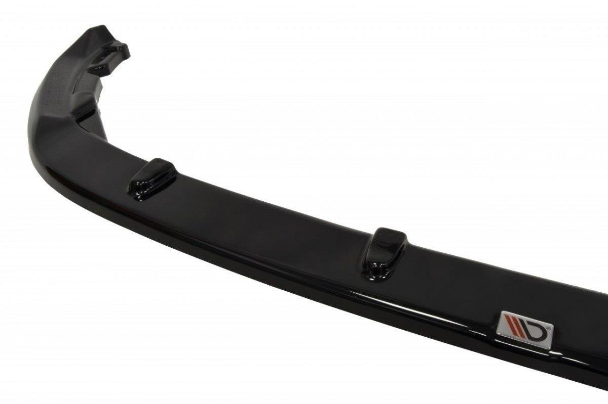 Maxton Design Street+ Spoilerlippe Front Ansatz passend für v.2 PEUGEOT 308 II GTI schwarz Hochglanz