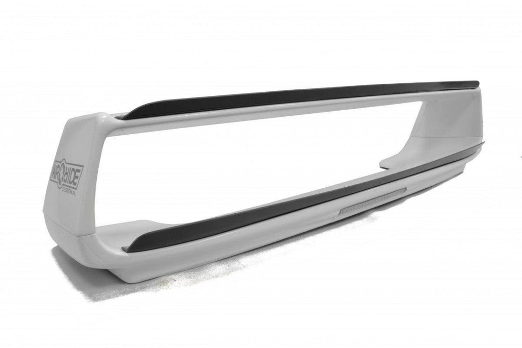 Maxton Design Unterer Spoiler CAP passend für Subaru Impreza WRX STI (BLOBEYE) schwarz Hochglanz