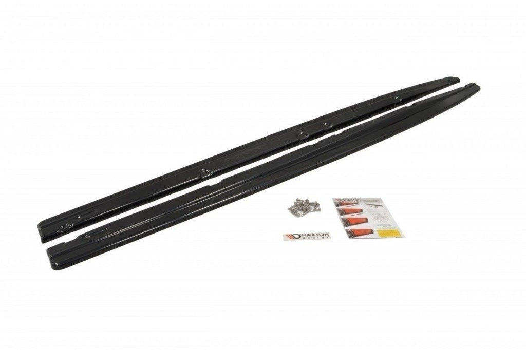 Maxton Design Street+ Seitenschweller Leisten passend für Fiat Bravo MK 2 SPORT schwarz Hochglanz