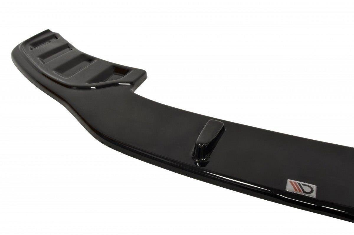 Maxton Design Street+ Spoilerlippe Front Ansatz passend für HONDA CIVIC VIII TYPE S/R schwarz Hochglanz
