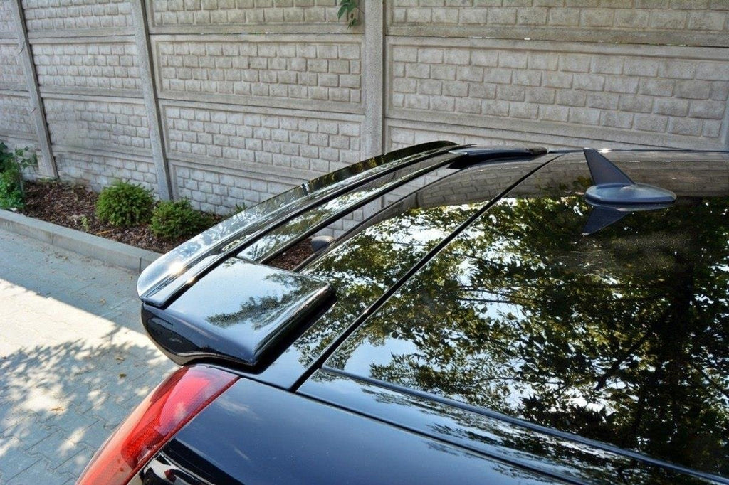 Maxton Design Spoiler CAP passend für VOLVO V50F R-DESIGN schwarz Hochglanz