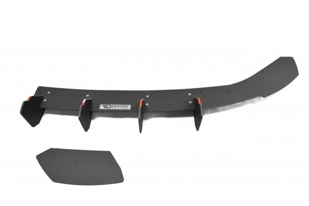 Maxton Design Diffusor Heck Ansatz passend für Heckschürze passend für SEAT LEON III FR
