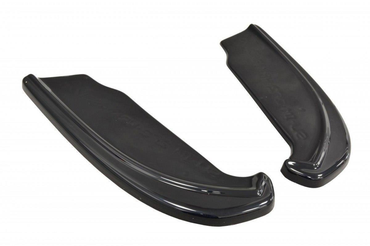 Maxton Design Heck Ansatz Flaps Diffusor passend für Subaru Impreza II WRX schwarz Hochglanz