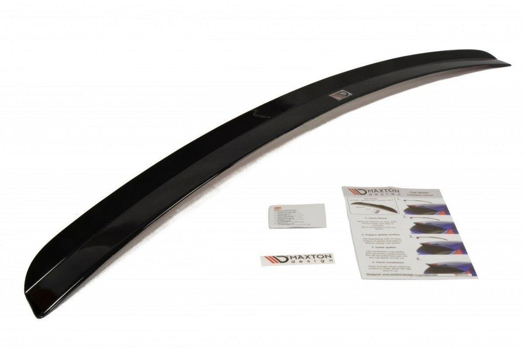 Maxton Design Spoiler CAP passend für TOYOTA CELICA T23 vor Facelift schwarz Hochglanz