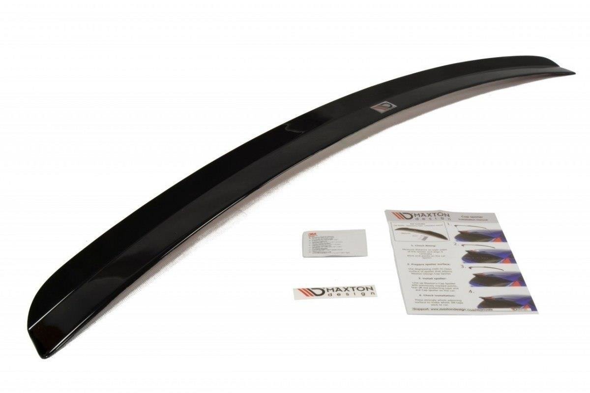Maxton Design Spoiler CAP passend für TOYOTA CELICA T23 vor Facelift schwarz Hochglanz