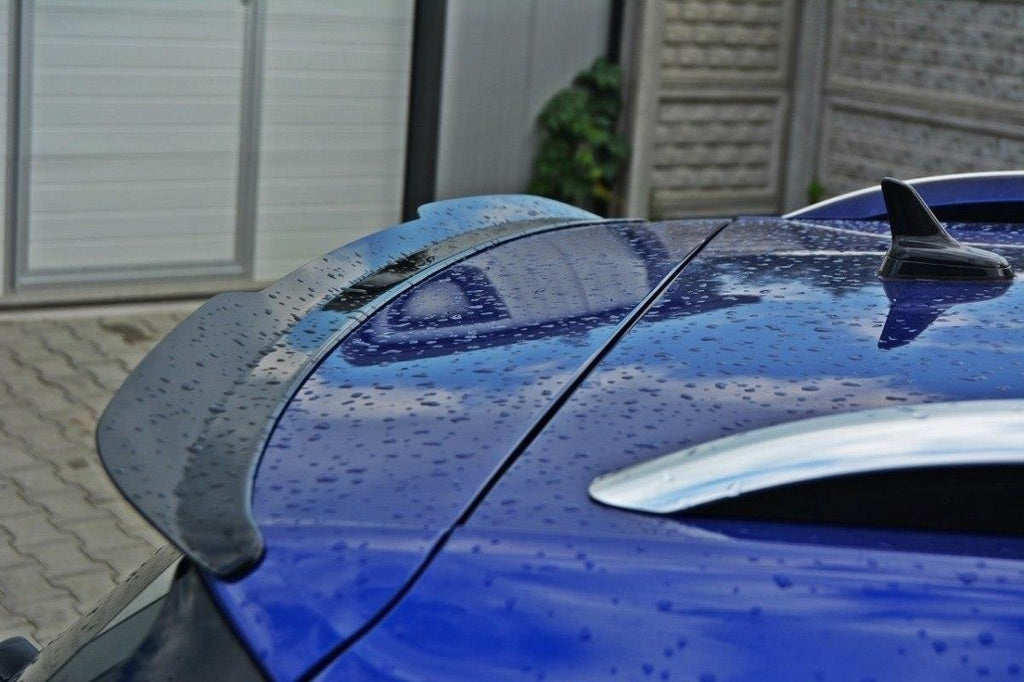 Maxton Design Spoiler CAP passend für VW Golf Variant Mk7 schwarz Hochglanz