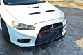 Maxton Design Racing Street+ Spoilerlippe Front Ansatz V.3 passend für Mitsubishi Lancer Evo X