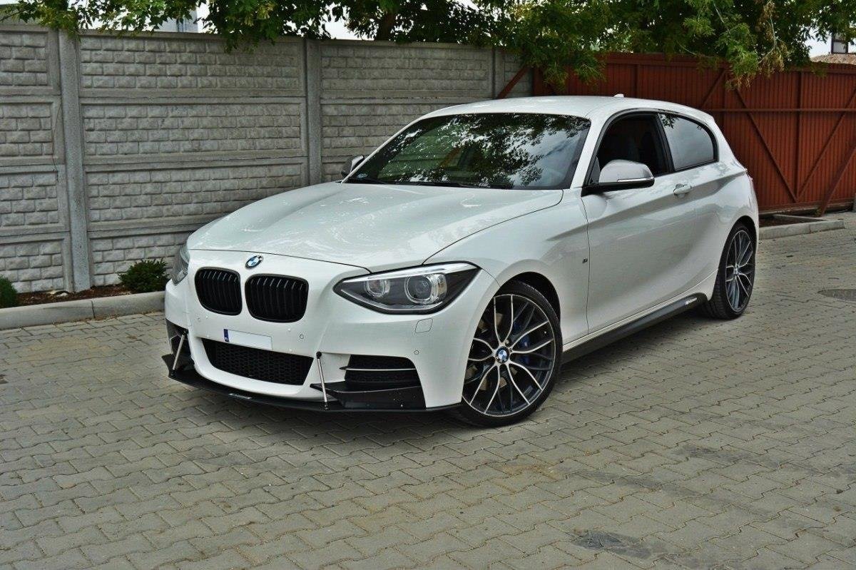 Maxton Design Racing Street+ Spoilerlippe Front Ansatz passend für BMW 1er F20/F21 M-Power (vor Facelift)