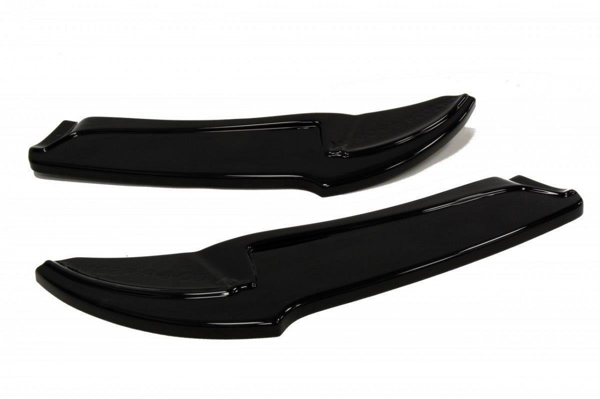 Maxton Design Heck Ansatz Flaps Diffusor passend für VW GOLF 6 R schwarz Hochglanz
