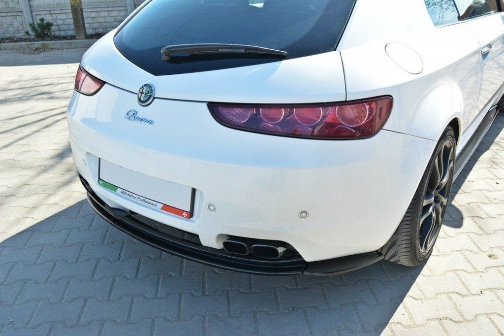 Maxton Design Heckansatz Alfa Romeo Brera schwarz Hochglanz für Alfa Romeo Brera
