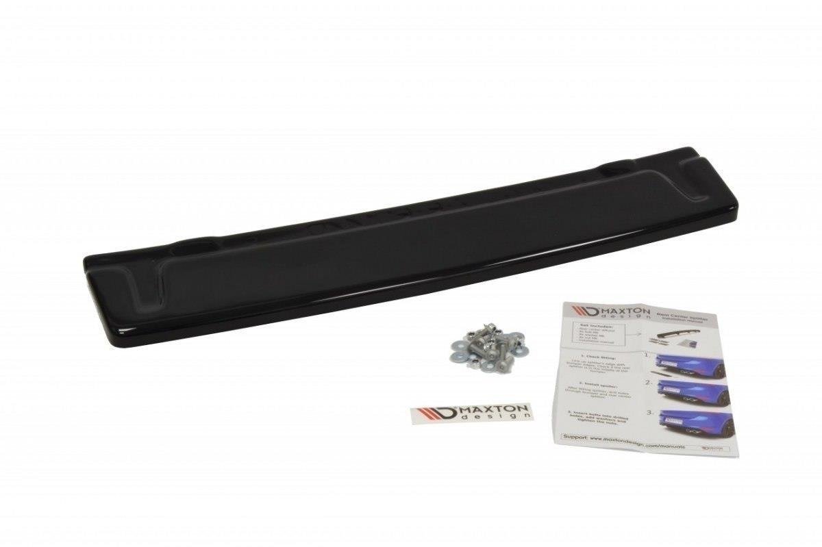 Maxton Design Heckansatz VW GOLF 7 R schwarz Hochglanz für Volkswagen Golf Mk7
