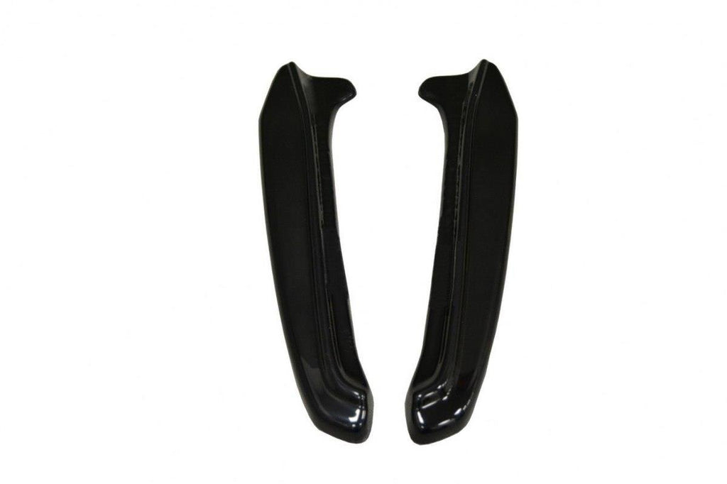 Maxton Design Heck Ansatz Flaps Diffusor passend für Lexus NX Mk1 T schwarz Hochglanz