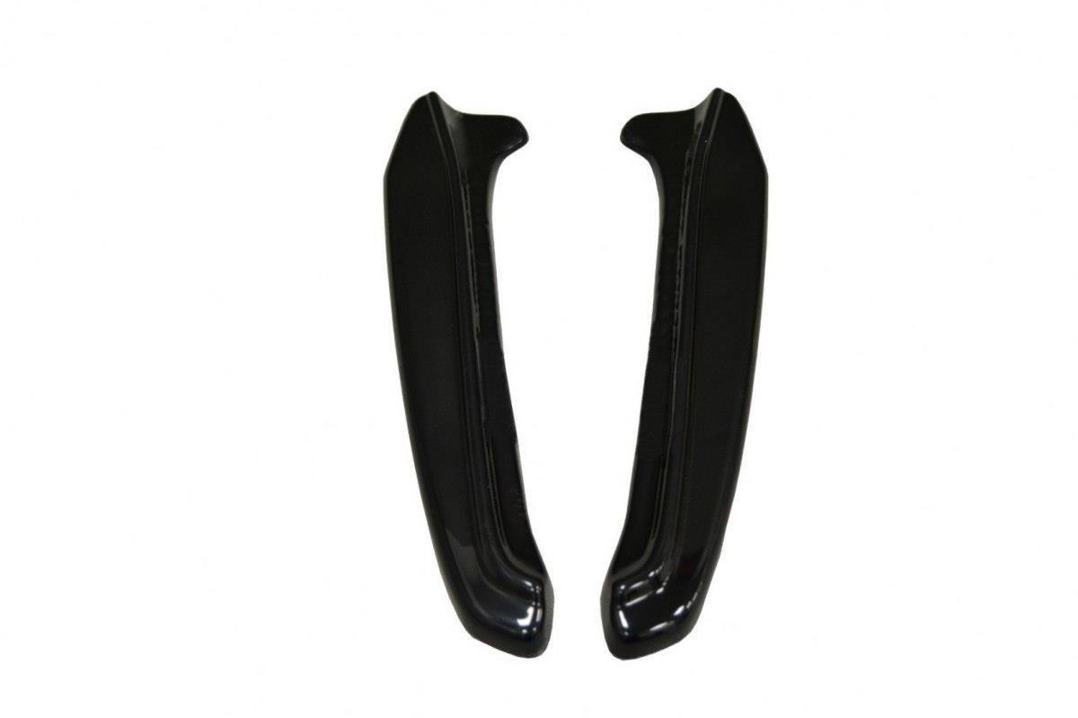 Maxton Design Heck Ansatz Flaps Diffusor passend für Lexus NX Mk1 T schwarz Hochglanz
