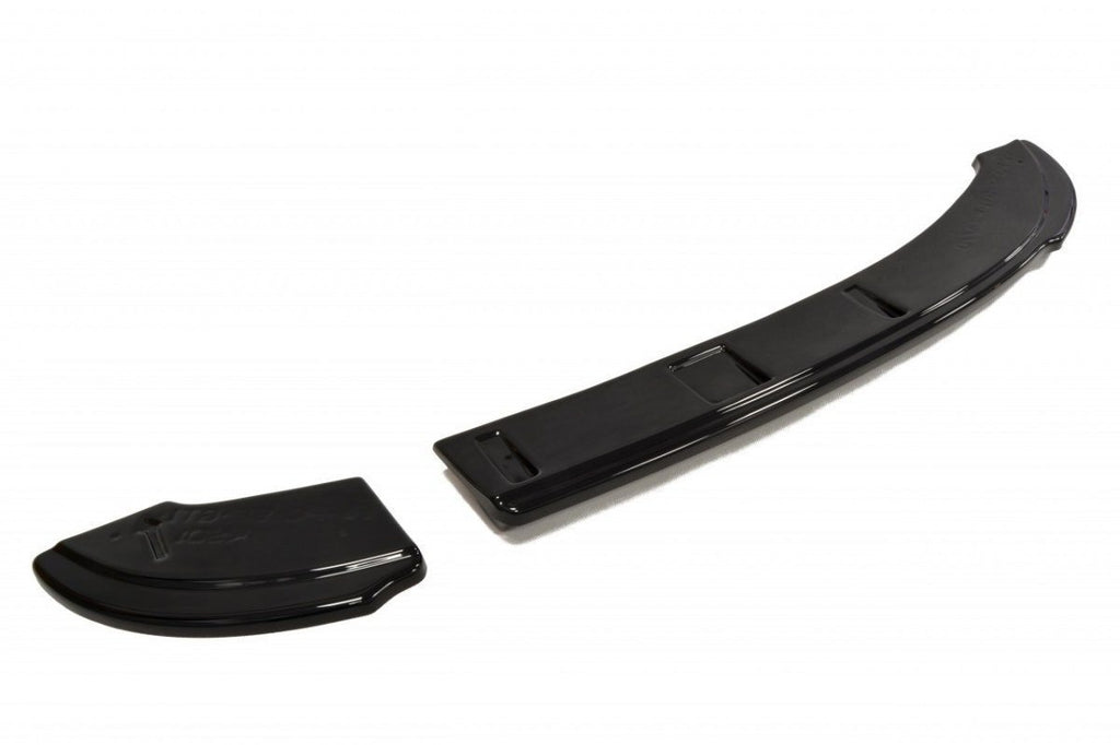 Maxton Design Diffusor Heck Ansatz passend für DTM LOOK VW Polo GTI Mk5 Facelift schwarz Hochglanz