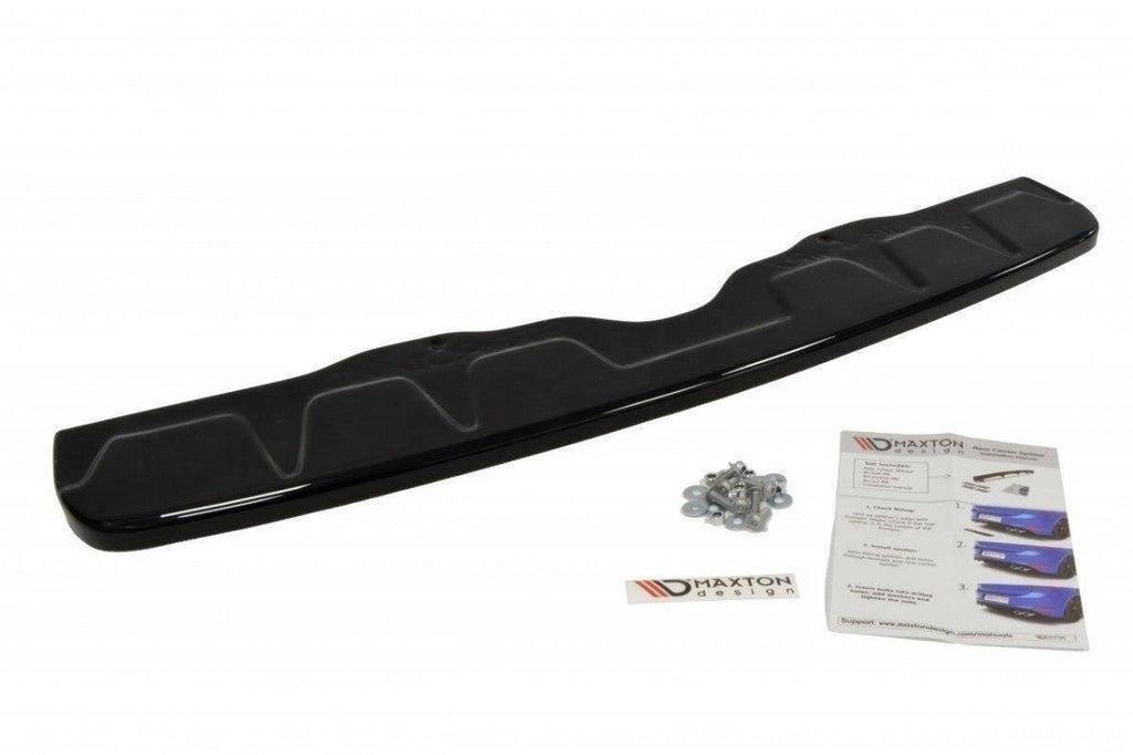 Maxton Design Street+ Spoilerlippe Front Ansatz V.1 passend für Subaru Impreza WRX STI Mk4 / Mk4 Facelift schwarz Hochglanz