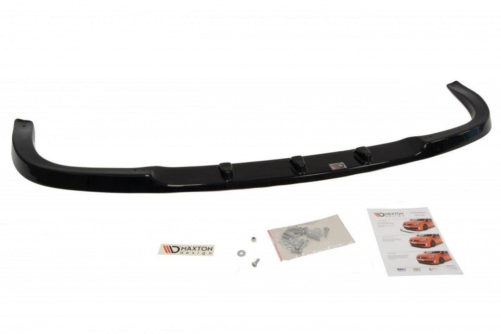 Maxton Design Street+ Spoilerlippe Front Ansatz passend für Subaru Impreza GT schwarz Hochglanz