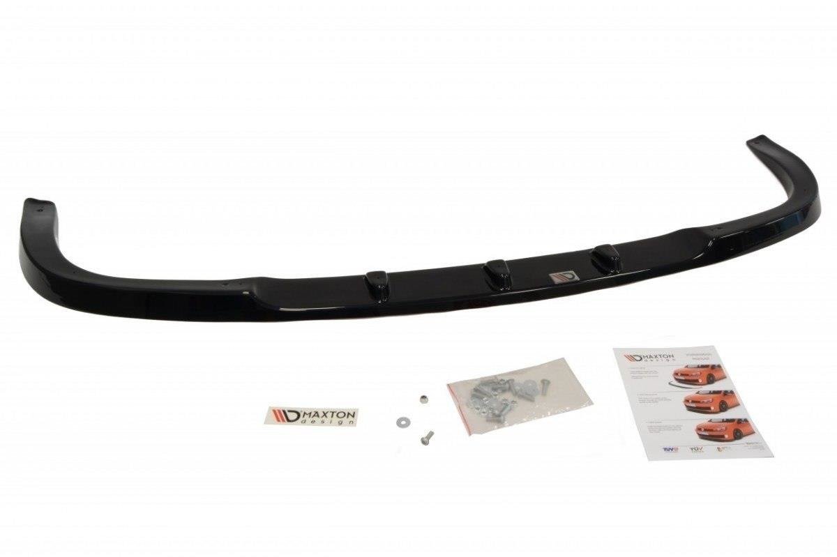 Maxton Design Street+ Spoilerlippe Front Ansatz passend für Subaru Impreza GT schwarz Hochglanz