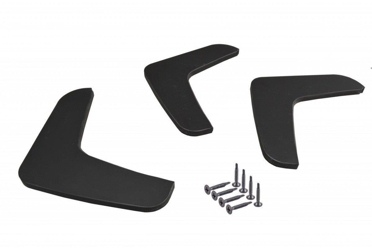 Maxton Design Diffusor Heck Ansatz passend für Heckschürze passend für v.1 Mercedes C W204 AMG-Line (FACELIFT)
