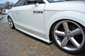 Maxton Design Seitenschweller Ansatz für Audi TT RS 8J Carbon Look