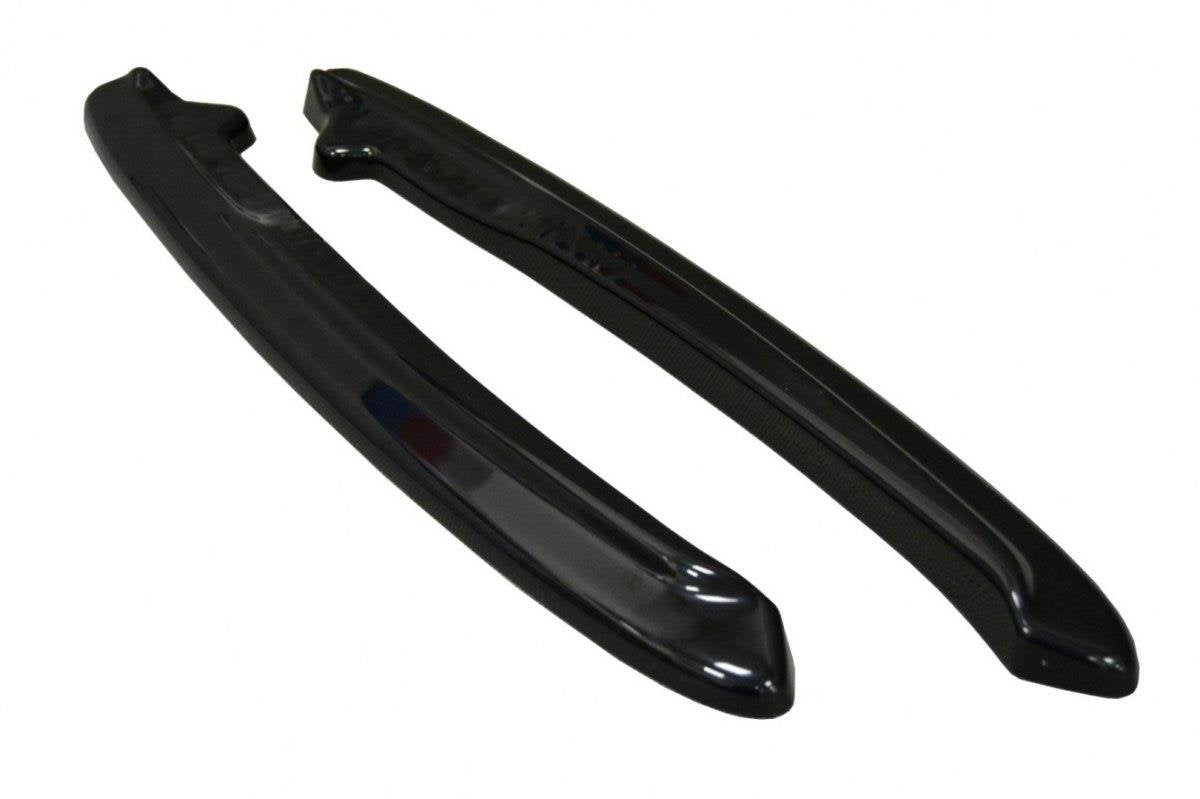 Maxton Design Heck Ansatz Flaps Diffusor passend für Lexus IS Mk3 Facelift T schwarz Hochglanz