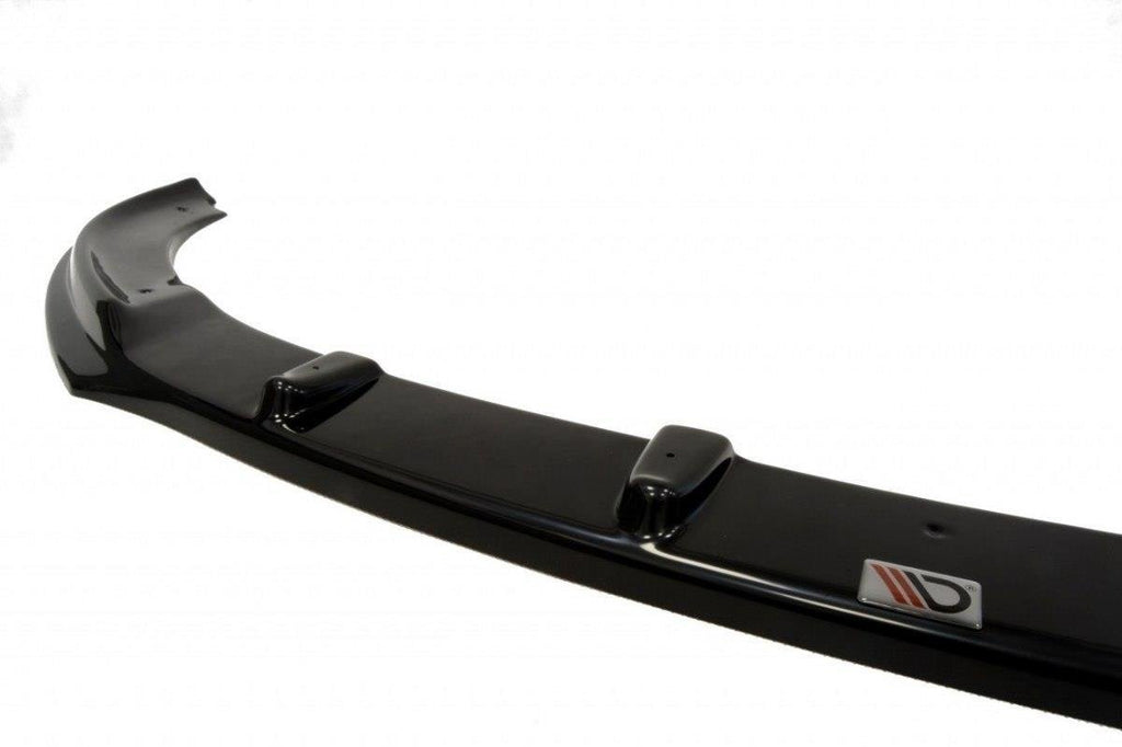 Maxton Design Street+ Spoilerlippe Front Ansatz passend für FORD FOCUS II Facelift schwarz Hochglanz