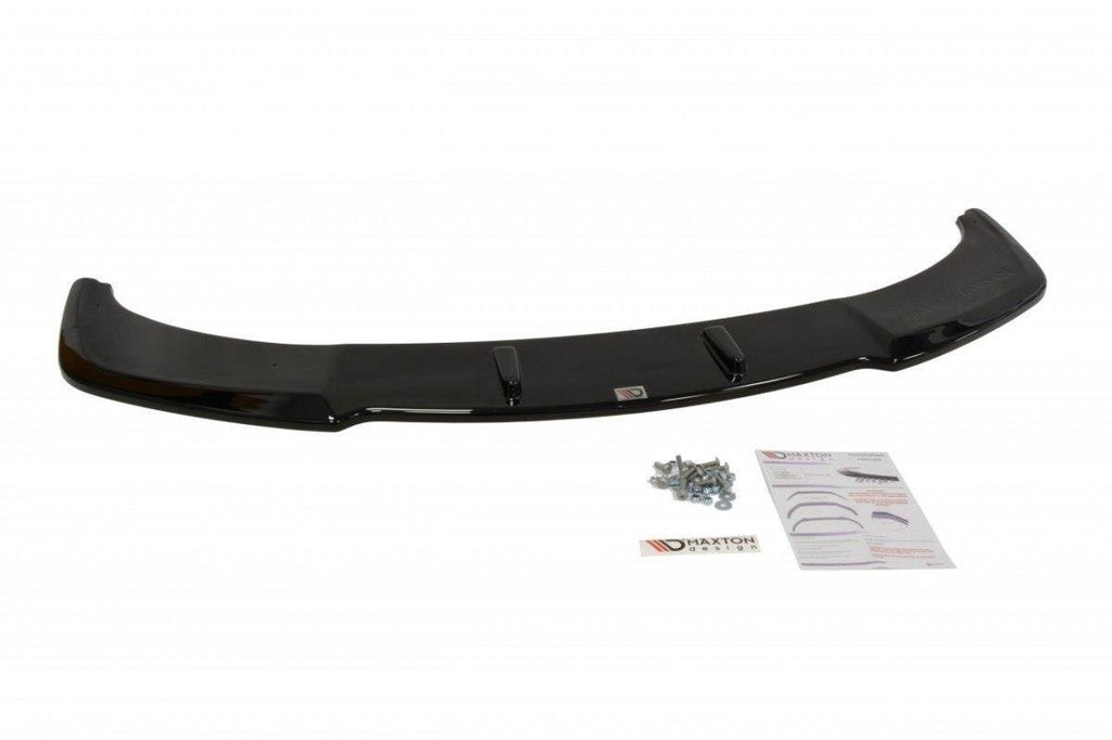 Maxton Design Street+ Spoilerlippe Front Ansatz passend für BMW 6er Gran Coupé M Paket schwarz Hochglanz