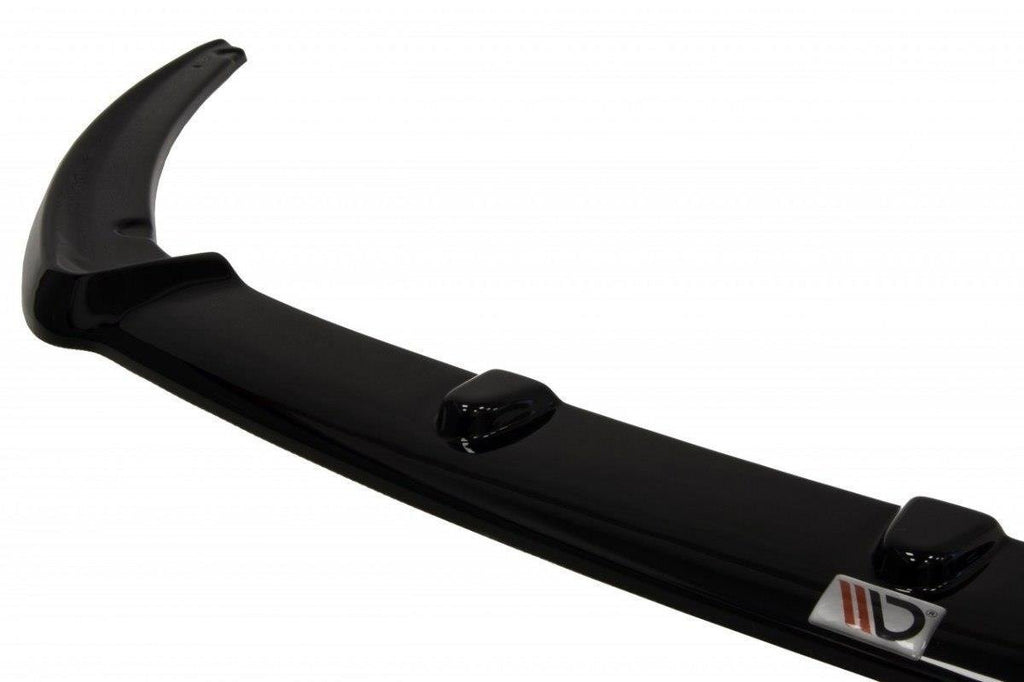 Maxton Design Street+ Spoilerlippe Front Ansatz passend für Ford Focus ST Mk3 (Cupra) schwarz Hochglanz
